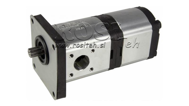 HYDRAULIKPUMPE TRAKTOR - OEM 87472285 - CNH SERIE T4 26 15 cc LINKS