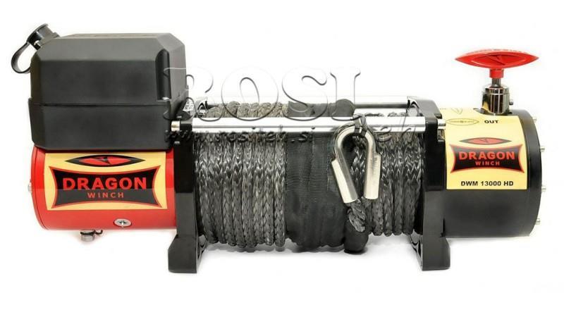 ΗΛΕΚΤΡΙΚΟ ΜΗΧΑΝΙΣΜΟ ΣΥΡΜΑΤΟΣ 24 V DWM 13000 HD - 5897 kg - ΣΥΝΘΕΤΙΚΟ ΣΥΡΜΑ