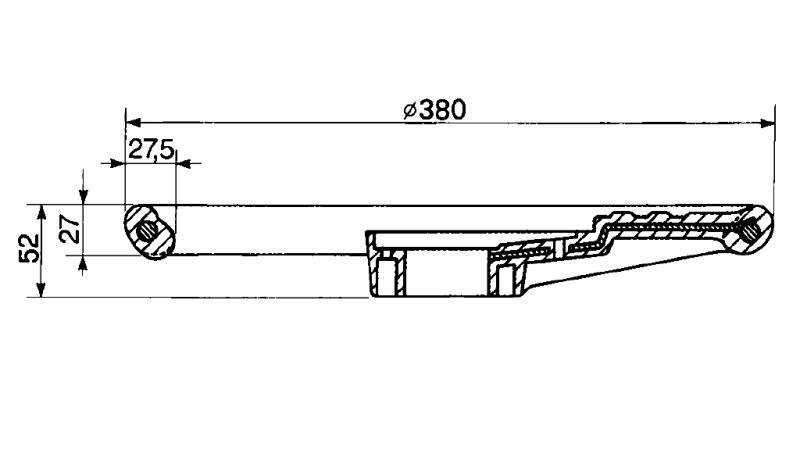 ΔΙΑΜΕΤΡΟΣ ΤΙΜΟΝΙΟΥ 380 - h 52