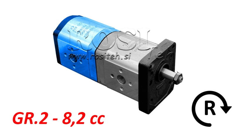 ΥΔΡΑΥΛΙΚΗ ΑΝΤΛΙΑ 20C8.2X066 ΠΙΣΩ GR.2 8.2 CC ΔΕΞΙΑ