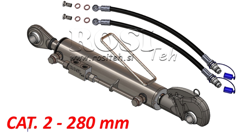 TIRANT CENTRAL HIDRAULIC AUTOMATICĂ - 2 CAT. 63/35-280 (45-95HP)(25.4)
