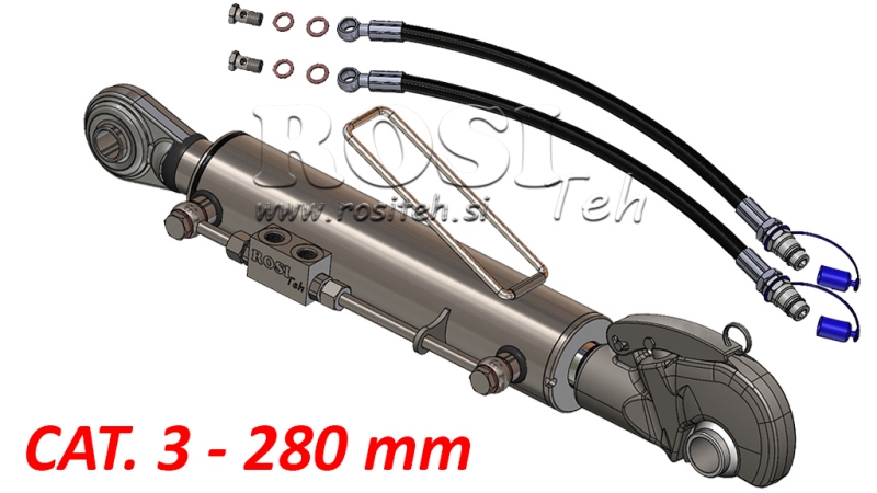 TIRANT CENTRAL HIDRAULIC AUTOMATICĂ - 3 CAT. 80/40-280 (90-210CP)(25.4)