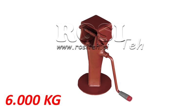GEWINDESTÜTZBEIN - UMKLAPPBAR 170MM - 6000KG