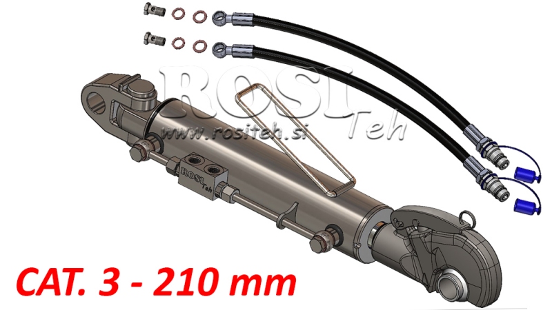 TIRANT CENTRAL HIDRAULIC SPECIALĂ - 3 CAT. 80/40-210 (90-210CP)(32.2 - gr.3)