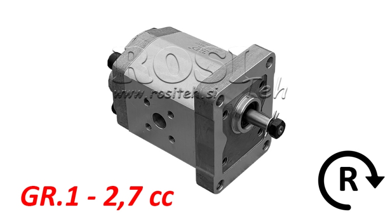 ΥΔΡΑΥΛΙΚΗ ΑΝΤΛΙΑ GR.1 2.7 CC ΔΕΞΙΑ - FLANGES
