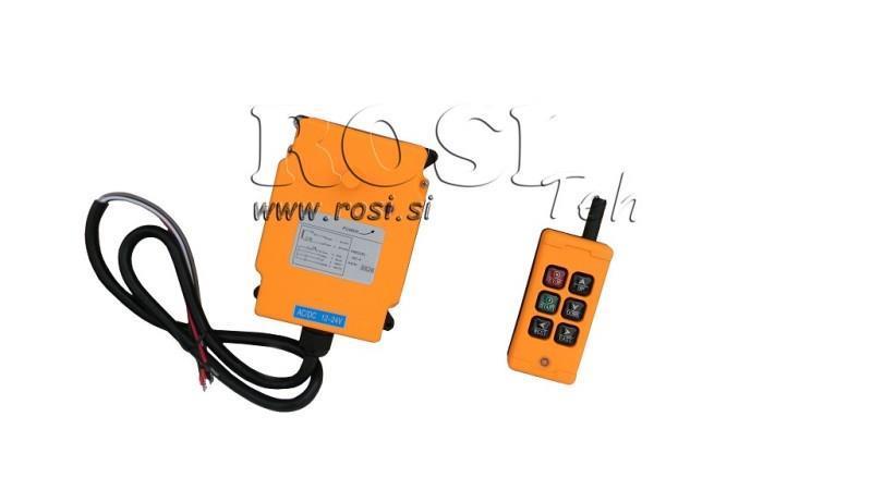 ΡΑΔΙΟΕΛΕΓΧΟΣ 4CH - 12/24V