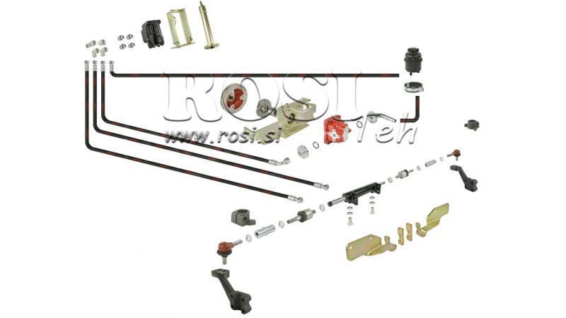 HYDRAULICZNY UKŁAD KIEROWNICZY HYDROSTATYCZNY URSUS C360 - CYLINDER PRZEDNI