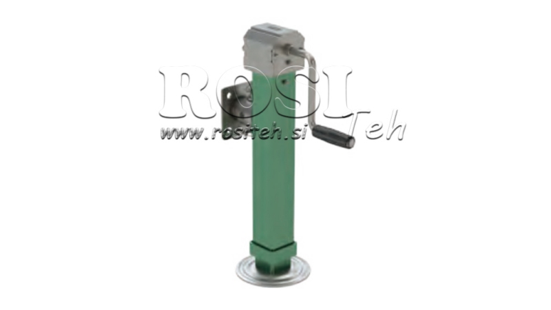 GEWINDESTÜTZE MIT FLANSCH 380mm - 4.000kg