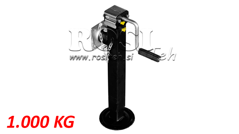 GEWINDESTÜTZE MIT FLANSCH 350mm - 1.000kg