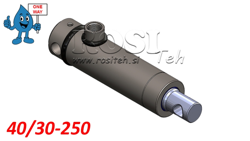 HIDRAVLIČNI CILINDER MONO 40/30-250