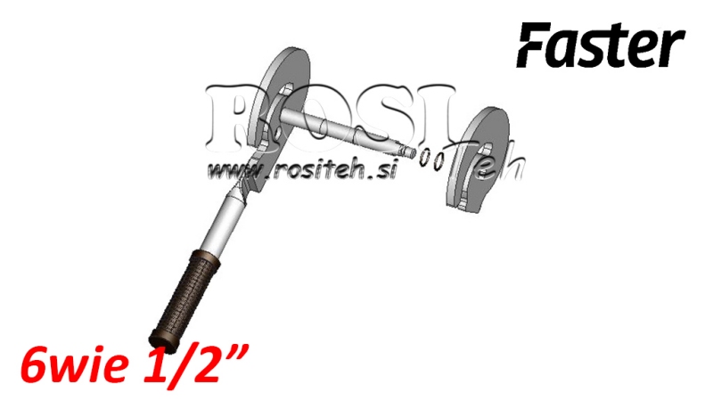 ΜΟΧΛΟΣ ΓΙΑ MULTI-FASTER 6ΔΡΟΜΩΝ 1/2 ΣΤΑΘΕΡΟ ΜΕΡΟΣ