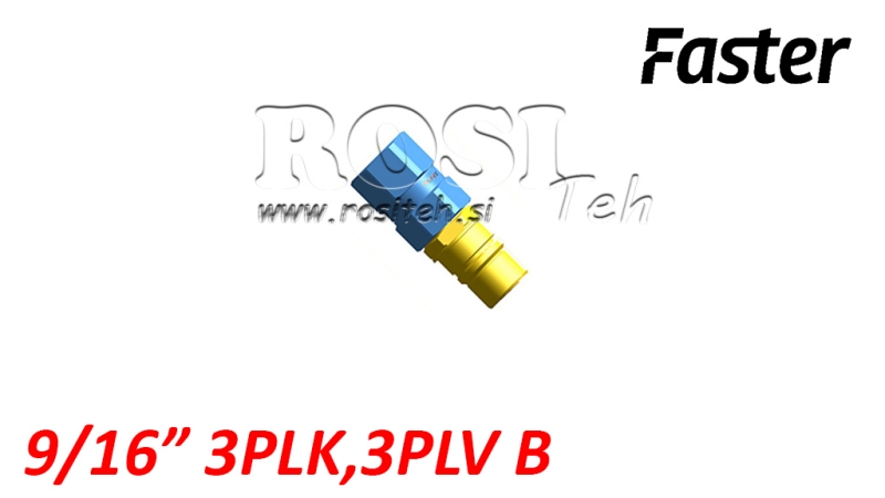 ΑΡΣΕΝΙΚΟΣ ΤΑΧΥΣΥΝΔΕΤΗΣ ΓΙΑ MULTI-FASTER 9/16 3PLK 3PLV B ΚΙΝΗΤΟ ΜΕΡΟΣ