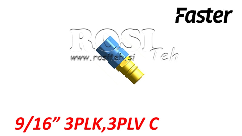 ΑΡΣΕΝΙΚΟΣ ΤΑΧΥΣΥΝΔΕΤΗΣ ΓΙΑ MULTI-FASTER 9/16 3PLK 3PLV C ΚΙΝΗΤΟ ΜΕΡΟΣ