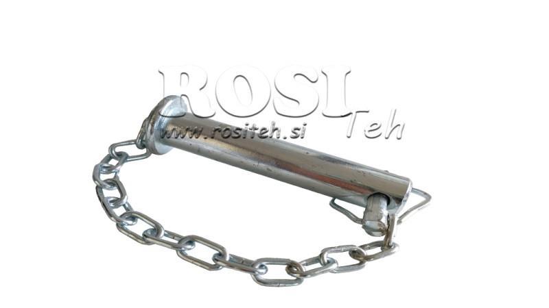 ZACISK ZABEZPIECZAJĄCY ECO19mm - L125mm - z łańcuchem