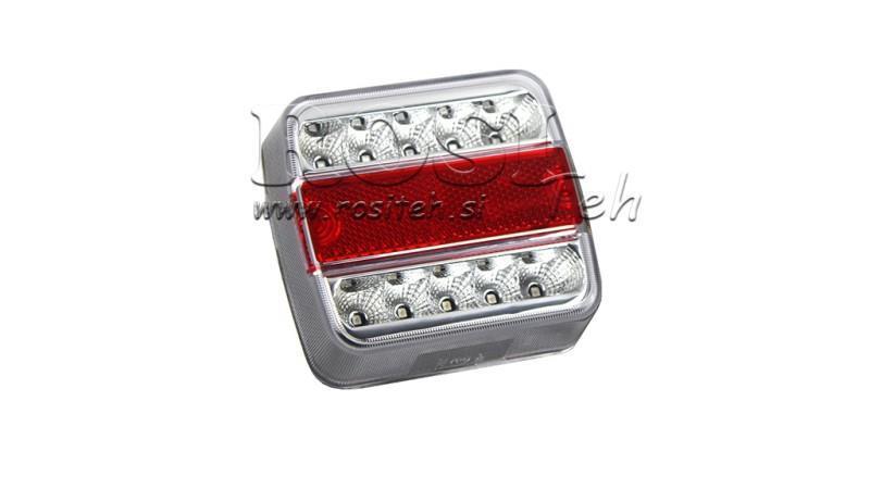 LED ΠΙΣΩ ΦΩΤΙΣΜΟΣ ΓΙΑ ΤΡΕΙΛΕΡ ΣΥΝΔΥΑΣΜΕΝΕΣ 4 ΛΕΙΤΟΥΡΓΙΕΣ 12V ΛΕΥΚΟ