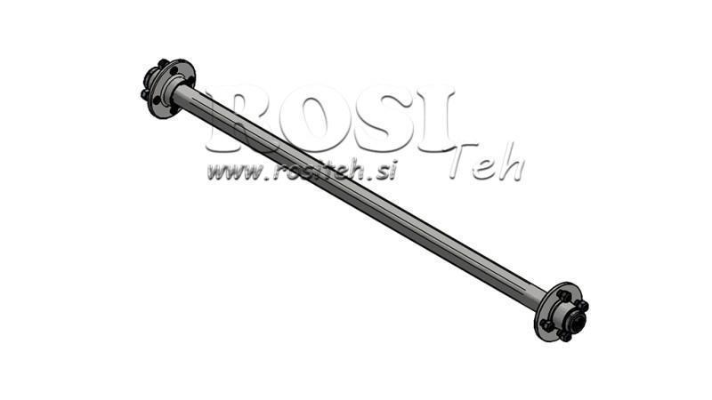 ΑΞΟΝΑΣ ΓΙΑ ΤΡΕΙΛΕΡ 950 KG ΧΩΡΙΣ ΦΡΕΝΟ (1200 MM)