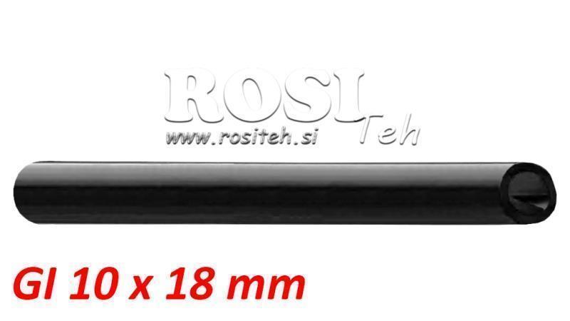 GI ΣΩΛΗΝΑΣ ΓΙΑ ΣΥΜΠΙΕΣΜΕΝΟ ΑΕΡΑ H-PLUS AIR ΜΑΥΡΟΣ 10x18mm 20BAR