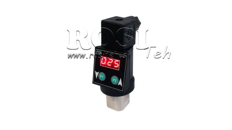 ΗΛΕΚΤΡΟΝΙΚΟΣ ΔΙΑΚΟΠΤΗΣ ΠΙΕΣΗΣ FL55 0-200 BAR (ΜΕΓ.500BAR)