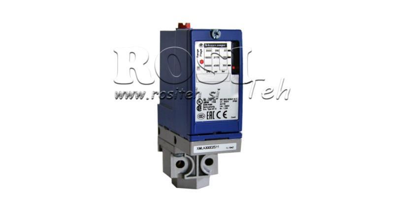 ENKELT JUSTERBAR TRYKSWITCH 20-300BAR XMLA300D2S11