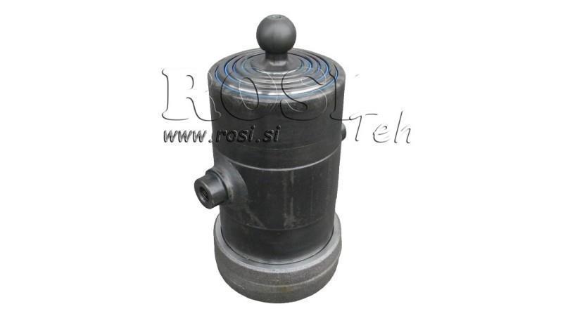 TELESCOPISK CYLINDER UNIMOG 5 STEG 750mm x124