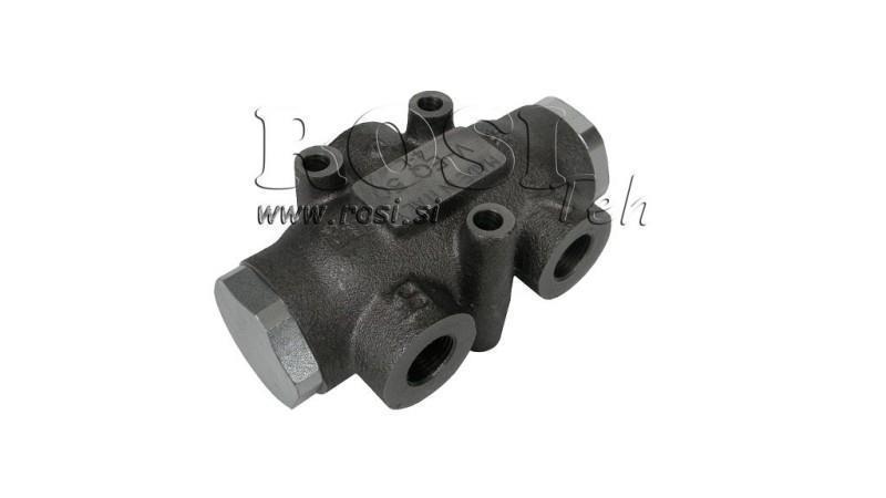 ΒΑΛΒΙΔΑ ΥΔΡΑΥΛΙΚΗΣ ΔΙΑΝΟΜΗΣ ΡΟΗΣ V01006 40 - 60 λίτρα - 1/2 - 250 bar (max.300 bar) V-EQ30