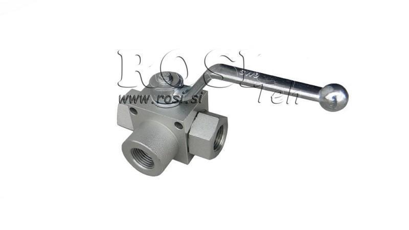 ΧΕΙΡΟΚΙΝΗΤΗ ΒΑΛΒΙΔΑ 3-ΔΡΟΜΩΝ RS3 1 - 350BAR - 180 lit