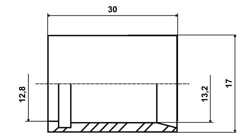 KLEMME TIL PTFE SLANGE SAE100 DN8 (5/16)