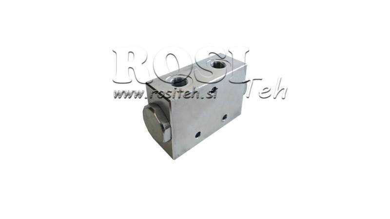 ΥΔΡΑΥΛΙΚΗ ΒΑΛΒΙΔΑ ΔΙΑΧΩΡΙΣΤΗ ΡΟΗΣ V1025 DFL 25-40 lit - 3/8 - 250 bar (max.300 bar) ΜΕΤΑΛΛΟ