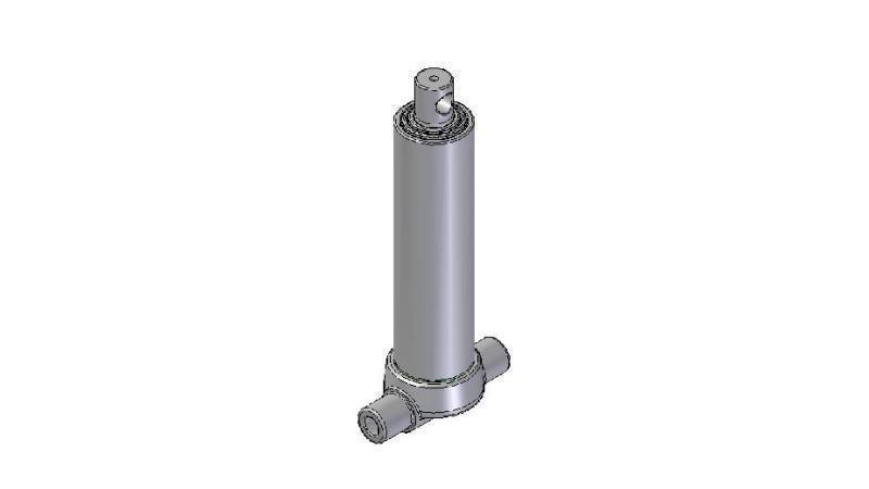 2536F -CYLINDER TELESKOPOWY DOLNY – OTWÓR 3 STOPNIE SKOK 1043 FI 95