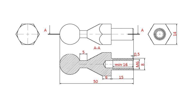 JOYSTICK NIMCO ΚΡΑΤΗΤΗΣ ΜΠΑΛΑΣ