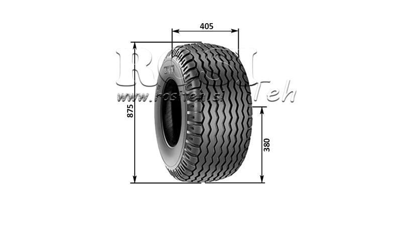 400/60-15.5 ΕΛΑΣΤΙΚΟ AW708 14pl ΜΕ ΖΑΝΤΑ 13.00X15.5