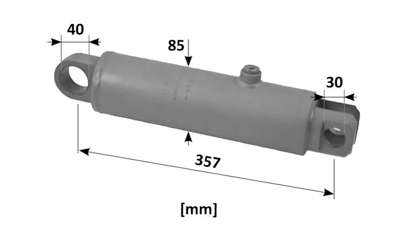 ΥΔΡΑΥΛΙΚΟΣ ΚΥΛΙΝΔΡΟΣ ΔΙΕΥΘΥΝΣΗΣ SAME OEM-9123.331.4 - 9104.331.4