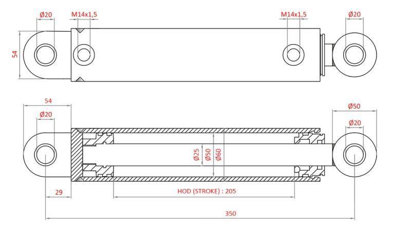 ΥΔΡΑΥΛΙΚΟΣ ΣΤΕΡΕΩΤΙΚΟΣ ΚΥΛΙΝΔΡΟΣ FIAT-NEW HOLLAND OEM-5189895