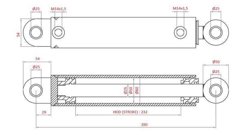 ΥΔΡΑΥΛΙΚΟΣ ΣΤΕΦΑΝΟΣ FIAT-NEW HOLLAND OEM-87302891, 5164022, 82991196