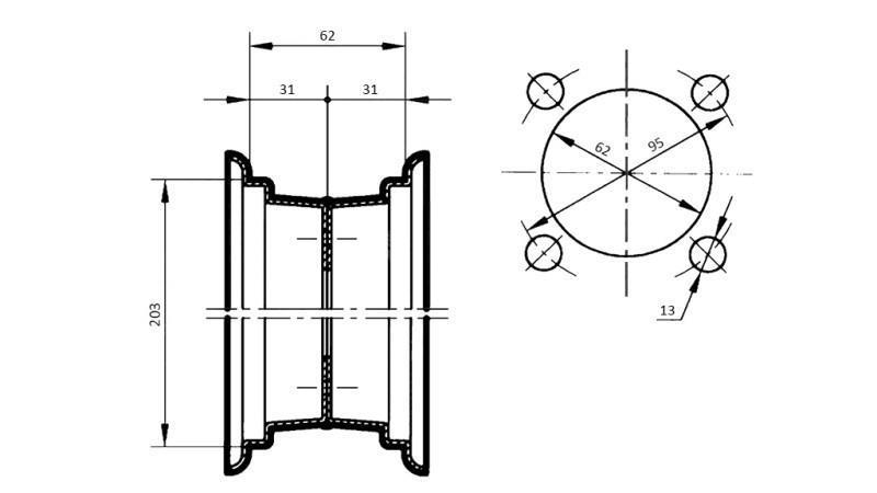 ΖΑΝΤΑ 2.50x8”