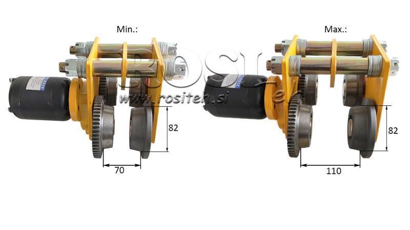 ELEKTRISCHER ANTRIEB FÜR INDUSTRIELLEN HUBWAGEN DWI 0.5 T