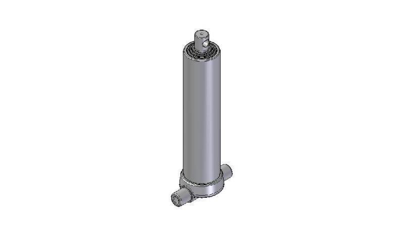 3568F -TELESCOPIC ZYLINDER UNTERE – LOCH 4 GRAD HUB 1710 FI 112