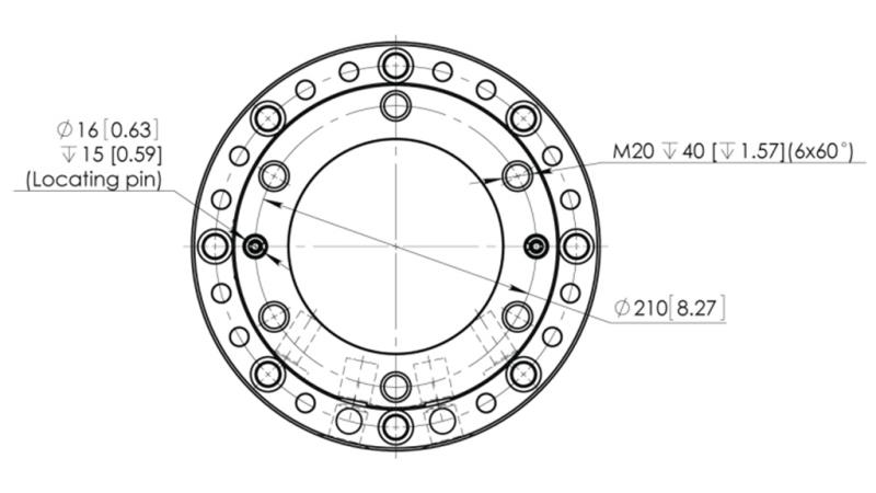 ΥΔΡΑΥΛΙΚΟΣ ΡΟΤΑΤΟΡ CPR8-01 33000-8000 KG