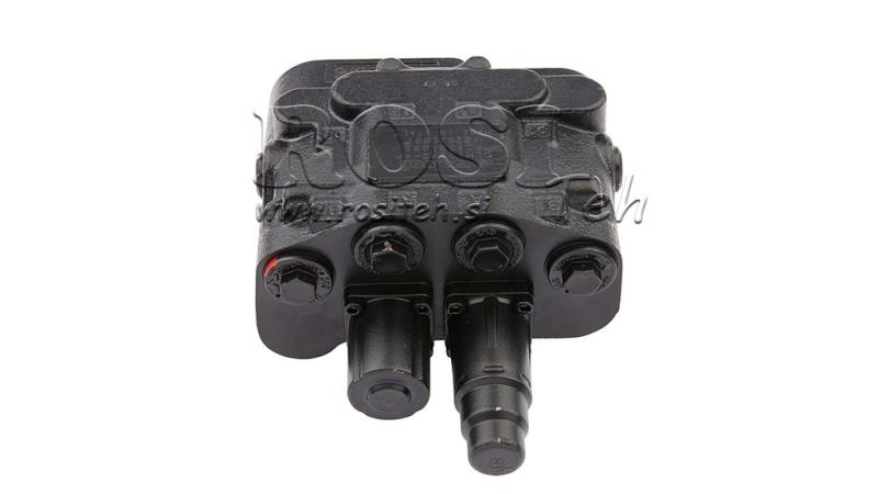 ΥΔΡΑΥΛΙΚΗ ΒΑΛΒΙΔΑ ΕΛΕΓΧΟΥ DLM-122/2 2xP80 L/min ΑΙΣΘΗΣΗ ΦΟΡΤΙΟΥ ΜΕ ΛΕΙΤΟΥΡΓΙΑ ΠΛΩΡΗΣ
