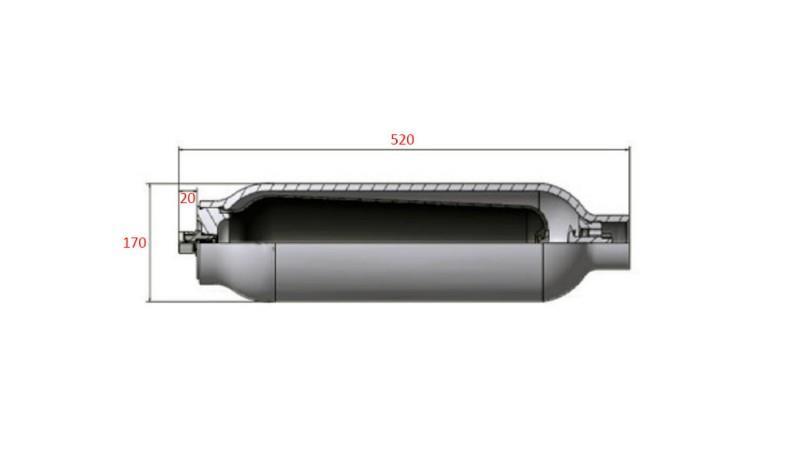 AKUMULATOR HYDRAULICZNY 6.5 LIT