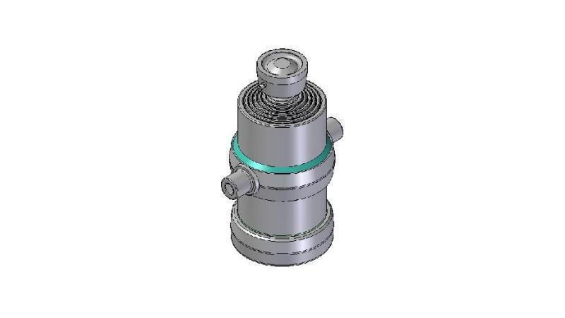 4059S -TELESCOPIC CYLINDER STANDARD/BALL 6 STAGE SLAG 1810 DIAMETER 190