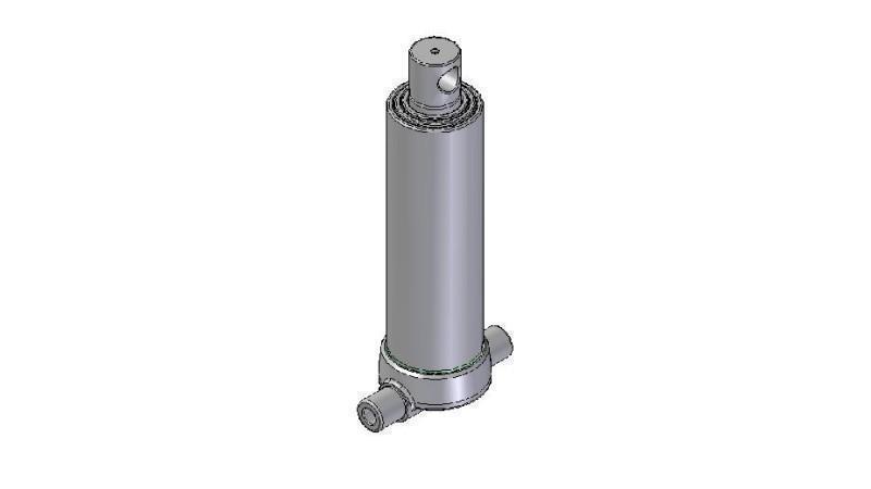 4534F -TELESCOPICZNY CYLINDER DOLNY – OTWÓR 3 STOPNIE SKOK 1043 FI 124