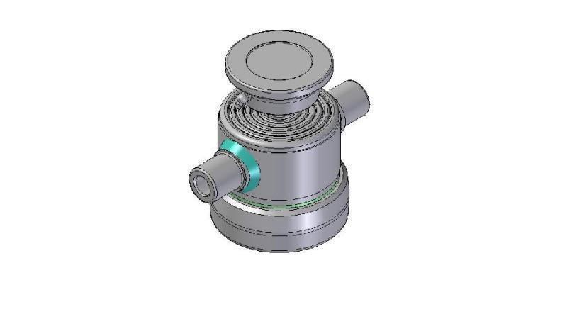 6001S - ΤΗΛΕΣΚΟΠΙΚΟΣ ΚΥΛΙΝΔΡΟΣ STANDARD/ΜΠΑΛΑ 6 ΣΤΑΔΙΑ ΔΙΑΚΟΠΗΣ 450 ΔΙΑΜΕΤΡΟΣ 124