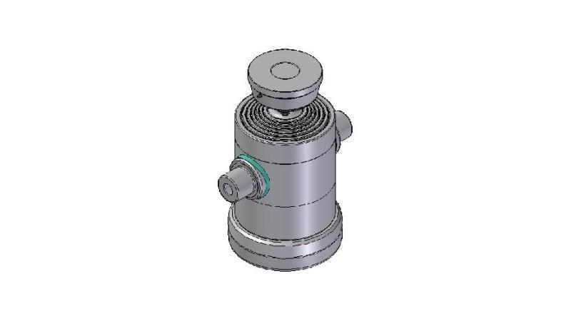 6062S -TELESCOPIC ZYLINDER STANDARD/KUGEL 6 STUFEN HUBLÄNGE 1680 DURCHMESSER 240