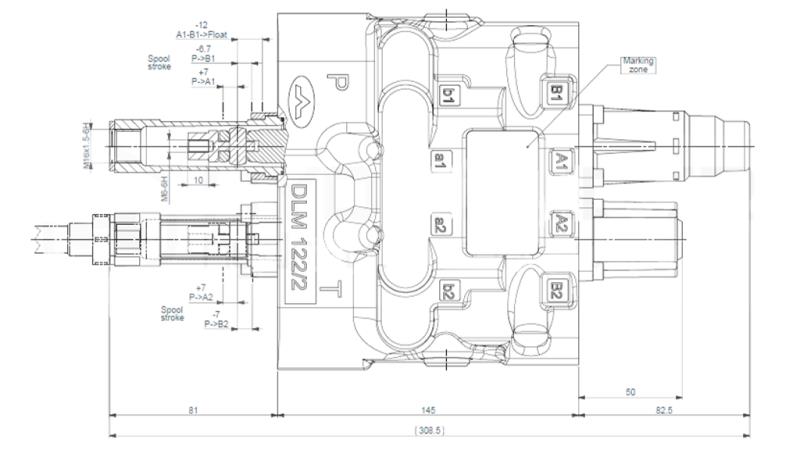 ΥΔΡΑΥΛΙΚΗ ΒΑΛΒΙΔΑ ΕΛΕΓΧΟΥ DLM-122/2 2XP80 L/MIN ΜΕ ΛΕΙΤΟΥΡΓΙΑ FLOAT