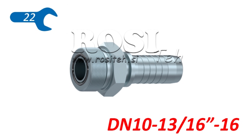 HYDRAULICKÉ SPOJENÍ AGORFS MUŽ DN10-13/16-16