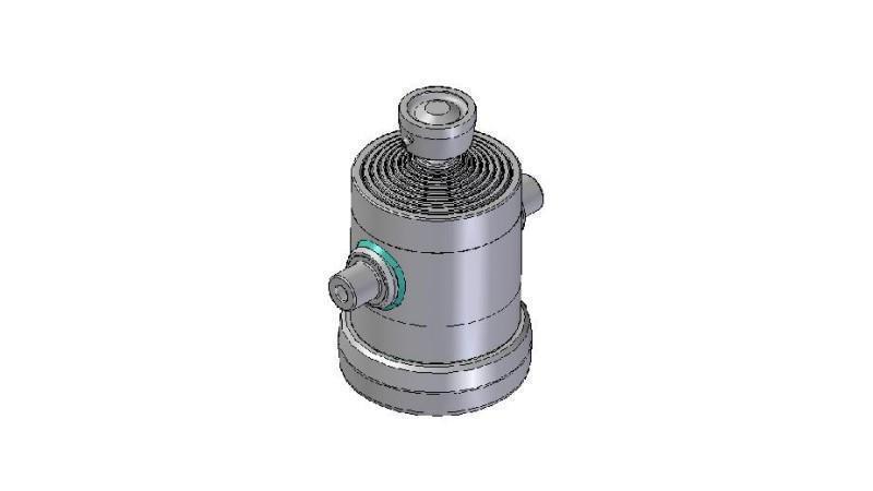 9009S - TELESCOPISK CYLINDER STANDARD/BALL 9 STEG RESA 1940 DIAMETER 240