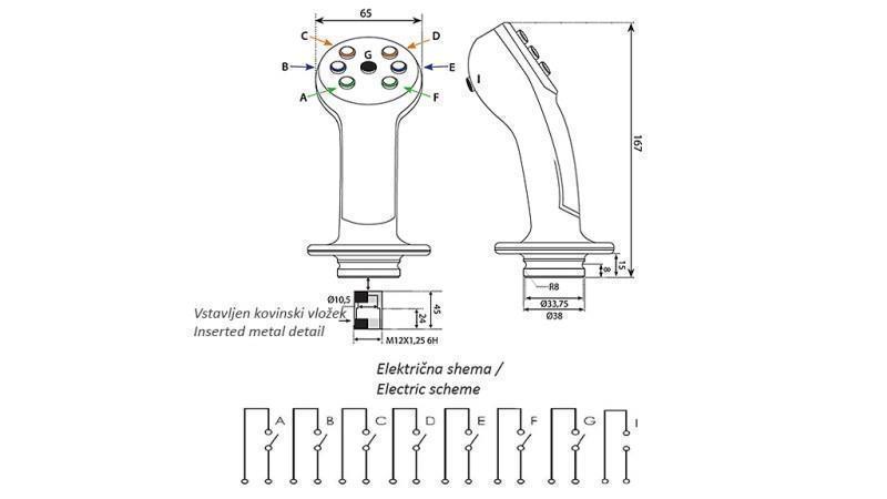 ΑΠΟΜΑΚΡΥΣΜΕΝΟΣ ΕΛΕΓΧΟΣ JOYSTICK - 2 ΚΟΥΜΠΙΑ