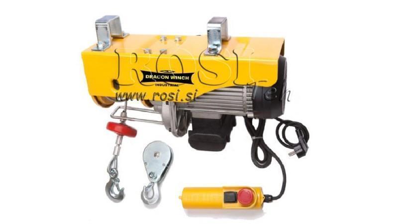 ΗΛΕΚΤΡΙΚΟΣ ΓΕΡΑΝΟΣ 230 V DWI 400/800 kg