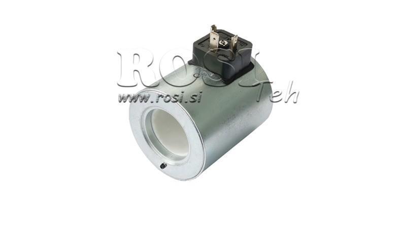 ELEKTROMAGNETISCHE SPULE 24V DC FÜR CETOP-VENTIL 5 - fi 31.4mm-75mm 37W